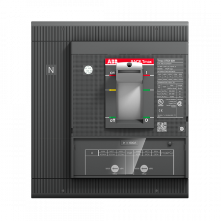 ABB XT5S 400 TMA 400-4000 4p FF InN100%In UL Kompaktleistungsschalter Tmax XT5 mit vorderseitigen Anschlüssen, 4polig