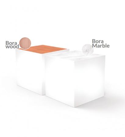 Aktion: Nur noch angezeigter Bestand verfügbar:   New Garden BORA MARBLE IN&OUT Tisch & Beleuchtung Fernbedienung dimmbar