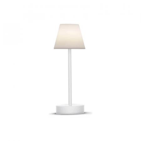 NewGarden LOLA SLIM 30 LED Tischlampe Touch-Sensor dimmbar weiss für Innen & Außen IP44