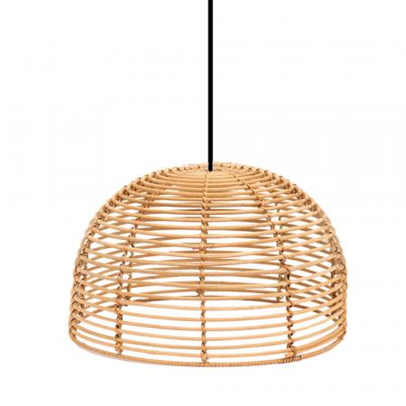 New Garden BOSSA Jute Hängelampe ø 35 cm Naturfaser Fernbedienung