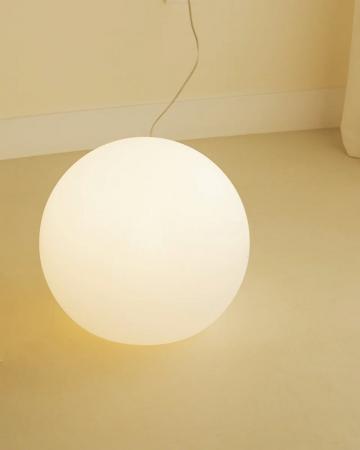 New Garden BULY 40 LED Lichtkugel für Innen IP20, Ø 40cm mit Kabel, Stecker und Schalter für 230 V Anschluß