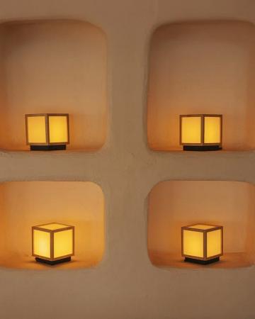 New Garden VEGA LANTERN KABELLOSE TRAGBARE LATERNE Akku Tischleuchte für Innen & Außen IP44