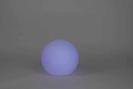 New Garden BULY 30 RGBW Solar LED-Garten Kugel schwimmfähig auch als Poollampe Akku IP68 Ø 30cm