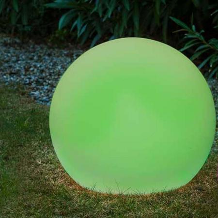 New Garden BULY 40 Farbwechsel LED Gartenkugel Solar schwimmfähig Akku IP68, Ø 40cm