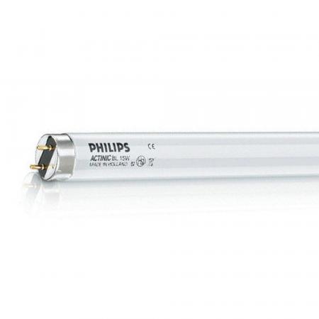 Philips Actinic BL TL-D 18W/10 UV-A-Leuchtstoffröhre 18W G13 604 mm für Insektenfanggeräte