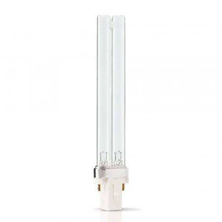 Philips TUV PL-S 9W/2P G23 Entkeimung UV-C Lampe – Spezial-Desinfektions Leuchtmittel für Wasser- und Luftreinigung