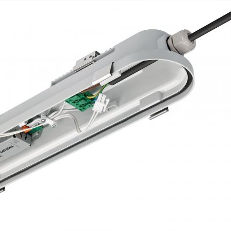 150cm Philips CoreLine LED Feuchtraumleuchte WT120C G2 LED80S/840 PSU TW3 L1500 IP65 4000K 5-polig