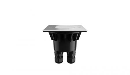 Philips Outdoor Einbauleuchte Crust Edelstahl mit warmweißem Licht 3,2W IP67