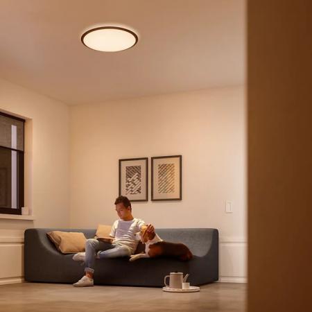 Philips myLiving Dimmbare LED Deckenleuchte Cavanal in Weiß
