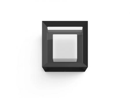 Philips Hue Outdoor LED Wandleuchte & Deckenleuchte Econic in Schwarz