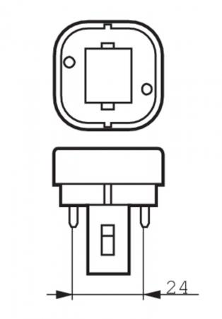 PHILIPS CorePro LED PLC 5,9W wie 13W 600lm 3000K warmweiß G24d-1 2-Pin KVG/VVG 230V