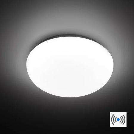 Philips Shan LED-Deckenleuchte 12W 1250lm 4000K kaltweiß mit Bewegungssensor weiß Ø266mm