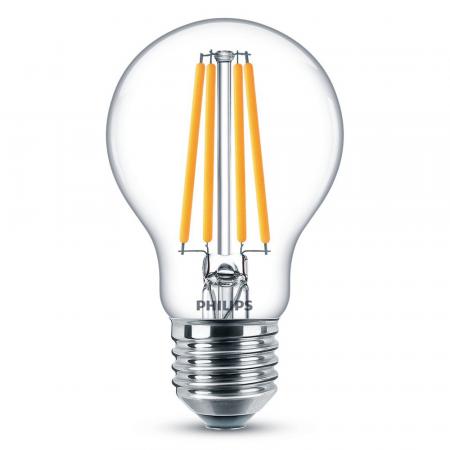 Philips CorePro LED-Lampe A60 E27 8,5 W wie 75 W 1055 lm 4000 K Neutralweiß klar