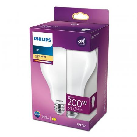 Philips CorePro LEDbulb A95 23W wie 200W E27 3452lm 2700K warmweiß Milchglas