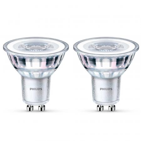 2er Sparpack Philips LED Spot PAR16 GU10 3,5W wie 35W 255lm 2700K Warmweiß 36° nicht dimmbar