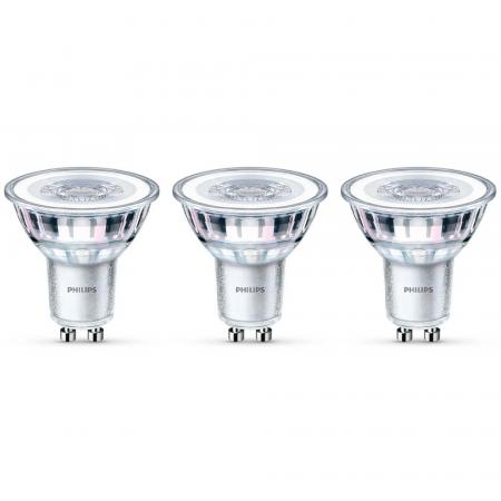 3er-Set PHILIPS LEDClassic GU10 4,6W wie 50W 355lm 2700K warmweiß 36°