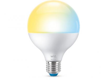 WIZ E27 Smarte LED Kugellampe Tunable White sehr hell 11W wie 75W WLAN/ Wi-Fi