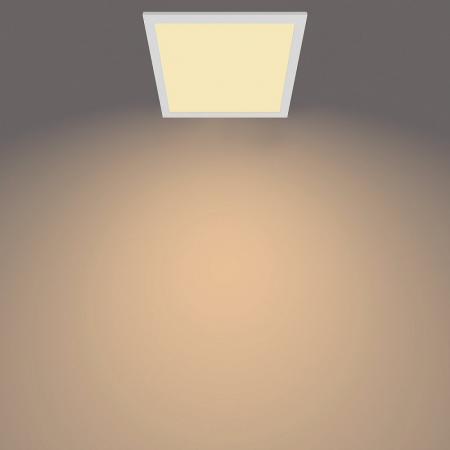 Philips Touch SceneSwitch LED Deckenleuchte quadratisch 12W 1100lm 2700K Warmweiß weiß dimmbar per Lichtschalter