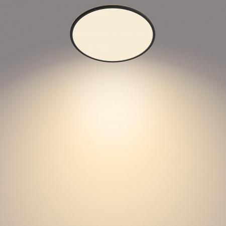 Philips SuperSlim SceneSwitch LED-Deckenleuchte 22W 2000 lm 2700K warmweiß Ø430 mm weiß 3-stufig dimmbar