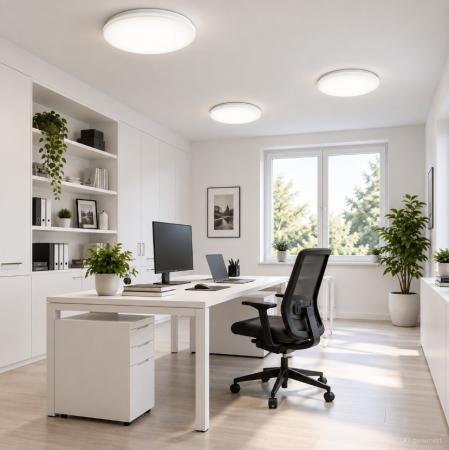 Philips Super Slim SceneSwitch LED-Deckenleuchte 36W 3600lm 2700K warmweiß Ø550mm