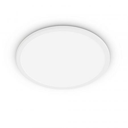 Philips Super Slim SceneSwitch LED-Deckenleuchte 15W 1500 lm 4000K neutralweiß dimmbar IP44 Ø 250 mm weiß