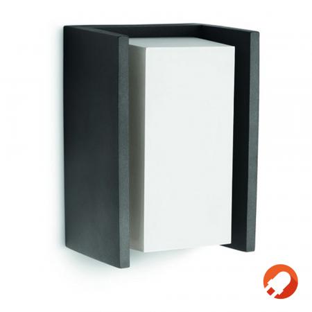 Philips Bridge Außenwandleuchte E27 Anthrazit IP44