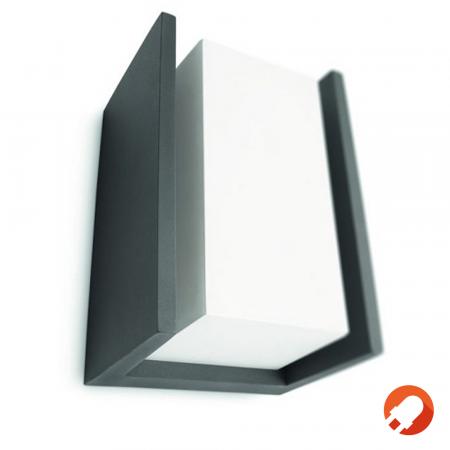 Philips Bridge Außenwandleuchte E27 Anthrazit IP44