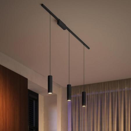 Philips Hue Perifo Zylinder-Pendelleuchte Erweiterung schwarz
