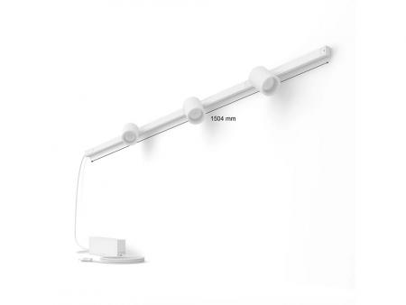 Philips Hue White & Color Ambiance Schienensystem Perifo 3er Spot RGBW multicolor Licht - inkl. Steckernetzteil, Weiß