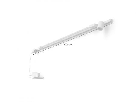 Philips Perifo Basis-Set Wandleuchte weiß gerade (2 Spots, 1 Gradient Light Tube) RGBW multicolor Licht - inkl. Steckernetzteil, Weiß