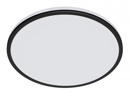Philips Ozziet LED-Deckenleuchte 22W 2300lm 2700K warmweiß schwarz Ø400mm dimmbar