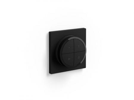 Philips Hue Tap Dial Switch Smart Lichtschalter 4 Tasten Dimmer Drehregler Schwarz