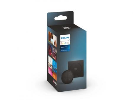 Philips Hue Tap Dial Switch Smart Lichtschalter 4 Tasten Dimmer Drehregler Schwarz