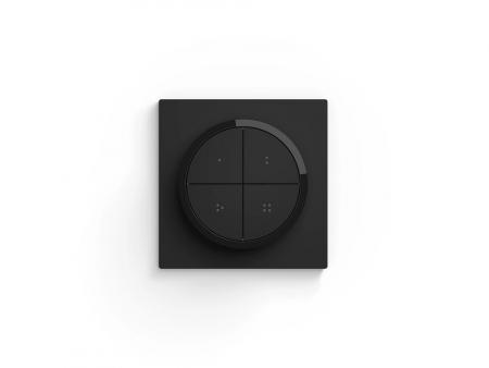 Philips Hue Tap Dial Switch Smart Lichtschalter 4 Tasten Dimmer Drehregler Schwarz