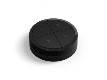 Philips Hue Tap Dial Switch Smart Lichtschalter 4 Tasten Dimmer Drehregler Schwarz