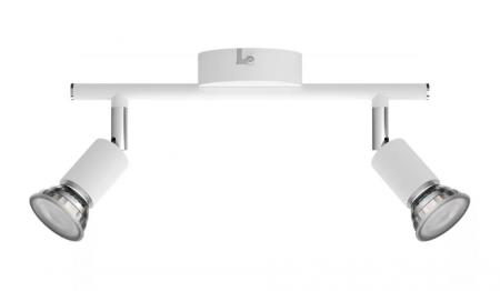 Philips 2er Limbali Decken-/Wandspot in Weiß matt mit 2 x GU10 Fassung IP20 - GU10 Leuchtmittel nicht enthalten