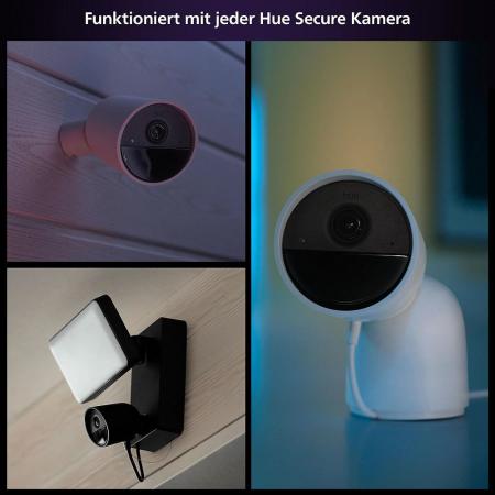 2er PHILIPS Hue Secure Tür-/Fensterkontakt Sensor Batteriebetrieb - steuerbar via App, kompatibel mit Amazon Alexa