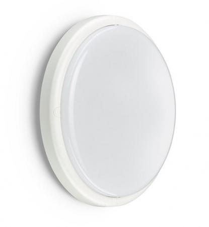 PHILIPS LED Wandleuchte mit SENSOR Außenleuchte & Büro- und Flurbeleuchtung ø28,5cm 20,9W 3000K IP65