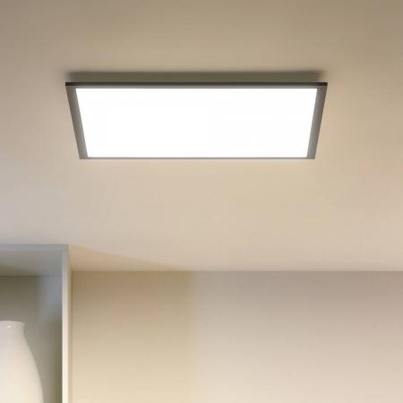 WIZ Smartes LED Panel quadratisch 60x60cm in Schwarz WLAN/Wi-Fi Tunable White