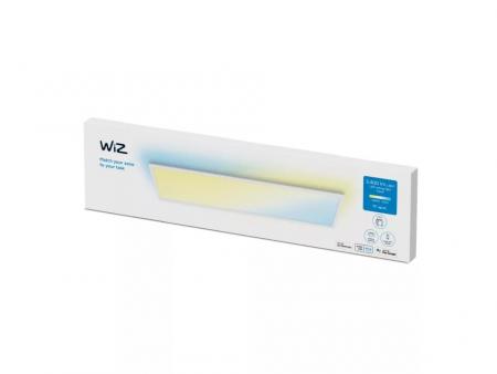 WiZ Smart LED-Panel 36W 3400 lm 2700–6500K Tunable White WLAN/Bluetooth 1195x295 mm weiß dimmbar