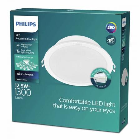 Philips Runde LED Einbauleuchte 125 12,5W 4000K