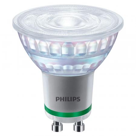 Aktion: Nur noch angezeigter Bestand verfügbar:    Ultra Effizienter PHILIPS GU10 LED Strahler dimmbar 2,1W wie 50W warmweißes Licht 3000K mit 36 ° Ausstrahlungswinkel