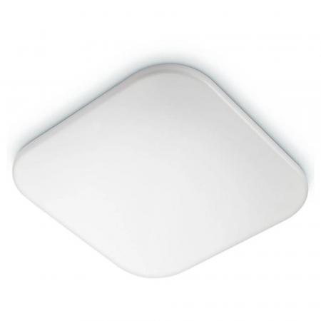 Philips LED Deckenleuchte Mauve in Weiß quaqdratische Form neutralweißes Licht