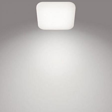 Philips LED Deckenleuchte Mauve in Weiß quaqdratische Form neutralweißes Licht
