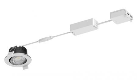 Philips ClearAccent RS071B 6W schwenkbare LED Einbauleuchte weiß - tunable White - dimmbar
