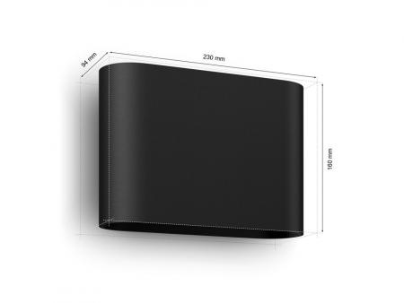 Philips Hue White & Color Dymera Wandleuchte up&down für innen & außen IP44