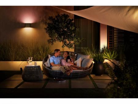 Philips Hue White & Color Dymera Wandleuchte up&down für innen & außen IP44