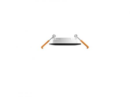 3er-Pack Philips Hue Slim Einbauleuchte, 90 mm, Weiß & Farbiges Licht, Bluetooth kompatibel, Sprachsteuerung mit Alexa, Apple Home & Google Assistant, schwarz