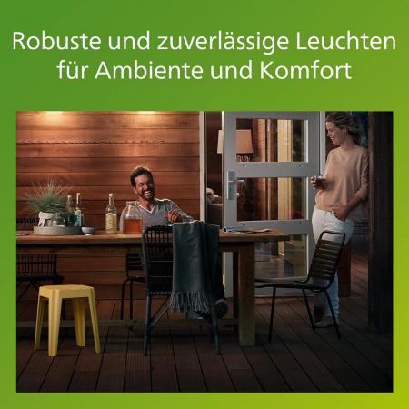 Philips Einbauleuchte Outdoor Edelstahl mit warmweißem Licht - Niedervolt Spore Bodenspot Erweiterung