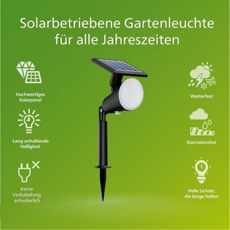 Philips Solar Erdspießleuchte Jivix